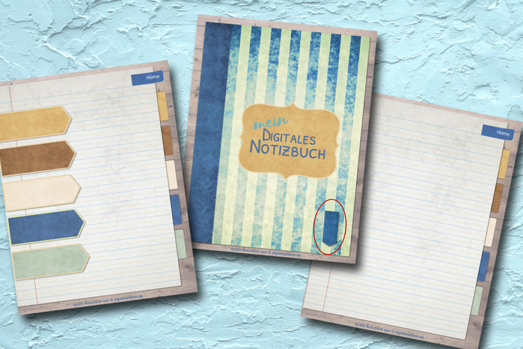Vorschau des kostenlosen digital planner Vorschau des digitalen Planers