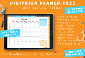 Digitaler Planer 2025