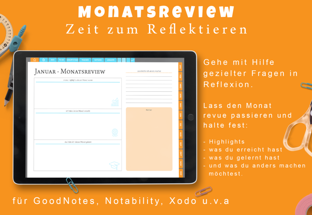 Digital Planner 2023 deutsch